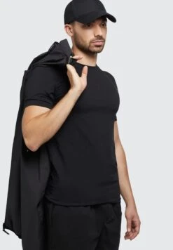 Khujo ELDON - Kurtka Outdoor - Schwarz -Khujo 4f0ca667207346a1aa1d9a22f372deab