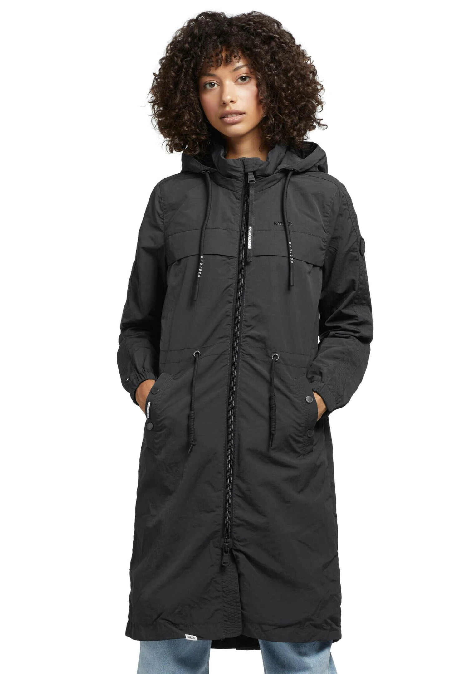 Khujo MANTEL VOYA3 - Parka - Schwarz 8 Khujo MANTEL VOYA3 - Parka - Schwarz - obrazek 8