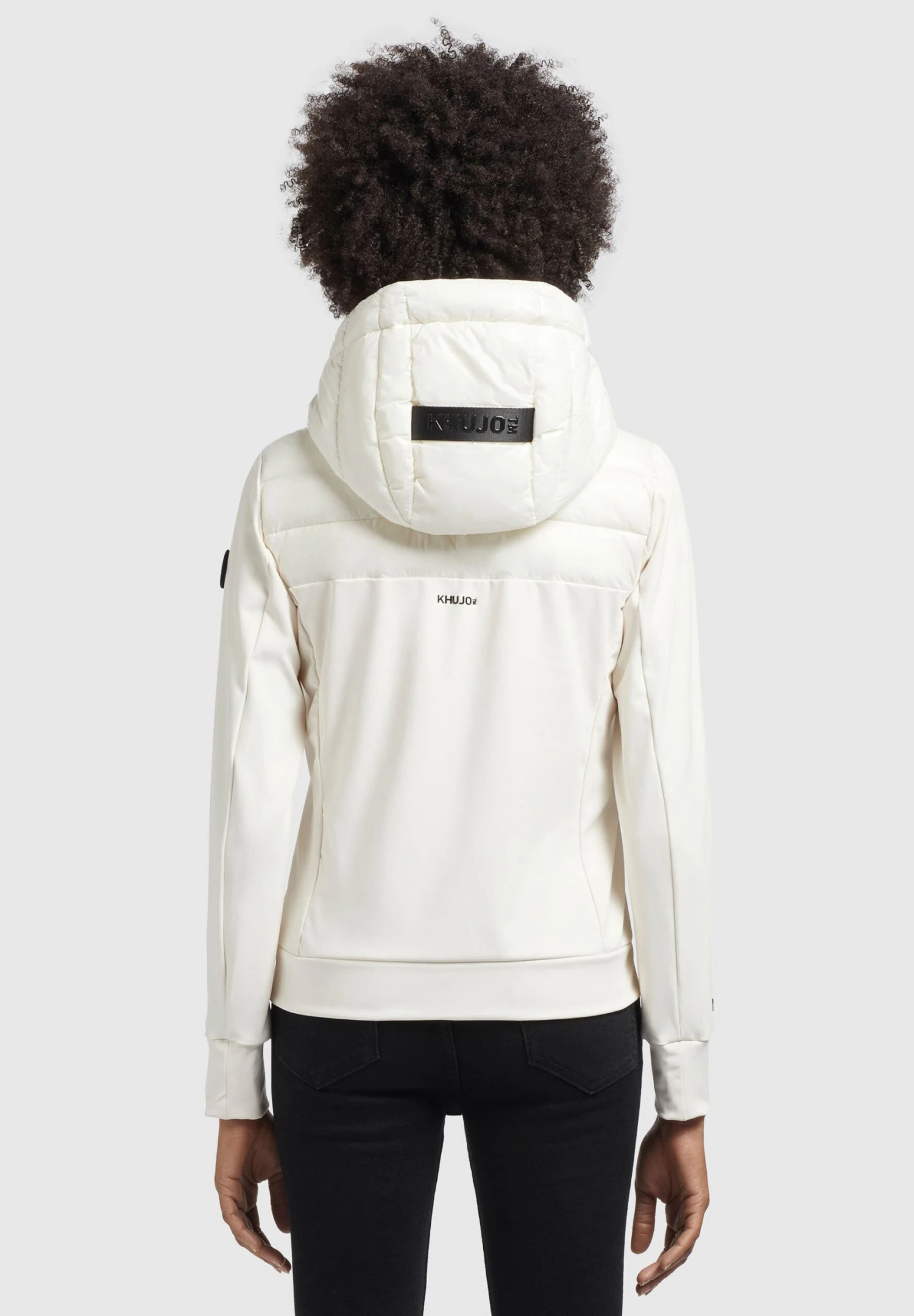 Khujo GHITA SHINY - Kurtka Zimowa - Cremeweiß 3 Khujo GHITA SHINY - Kurtka Zimowa - Cremeweiß - obrazek 3