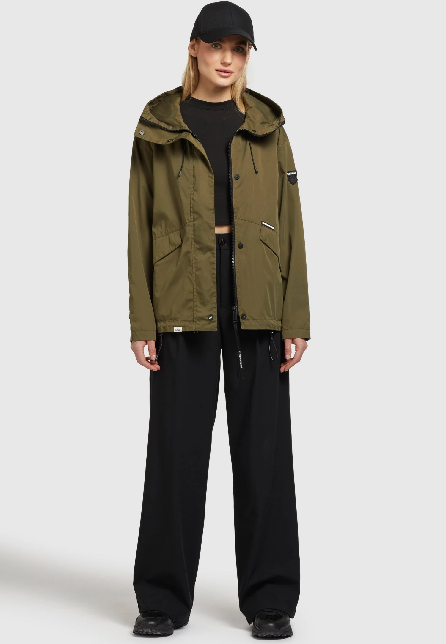 Khujo FRIPS - Kurtka Przejściowa - Dunkeloliv 2 Khujo FRIPS - Kurtka Przejściowa - Dunkeloliv - obrazek 2