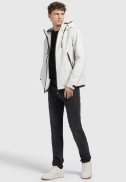 Khujo NEAL - Kurtka Outdoor - Hellgrau 15 Khujo NEAL - Kurtka Outdoor - Hellgrau -Khujo 51ed2838d1684dcf901546f4120aa08d