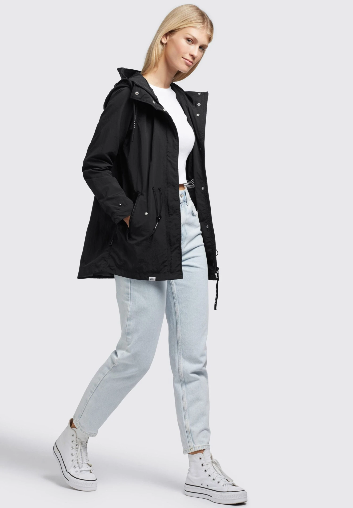 Khujo CAIMA2 - Parka - Schwarz 5 Khujo CAIMA2 - Parka - Schwarz - obrazek 5