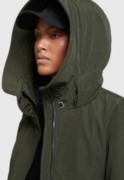 Khujo CHARLYN - Płaszcz Zimowy - Dunkelgrün -Khujo 548ce2ec97464ee9a3ed6f3c0f140a53