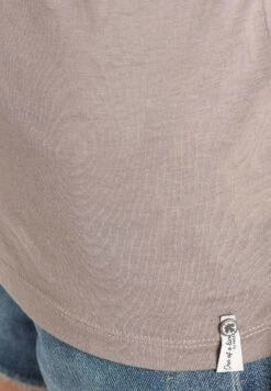 Khujo FRANCESCA BEST - T-shirt Z Nadrukiem - Graubraun -Khujo 57374e3c447b422bb7548b7d5017934a