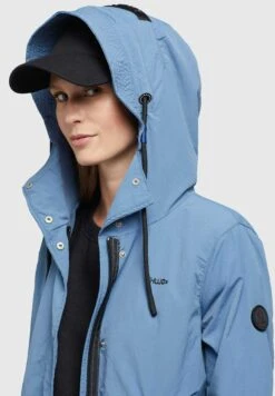 Khujo ADDA - Krótki Płaszcz - Blau 11 Khujo ADDA - Krótki Płaszcz - Blau -Khujo 57d51ddb28cb4e07a4f4a5e546036e99