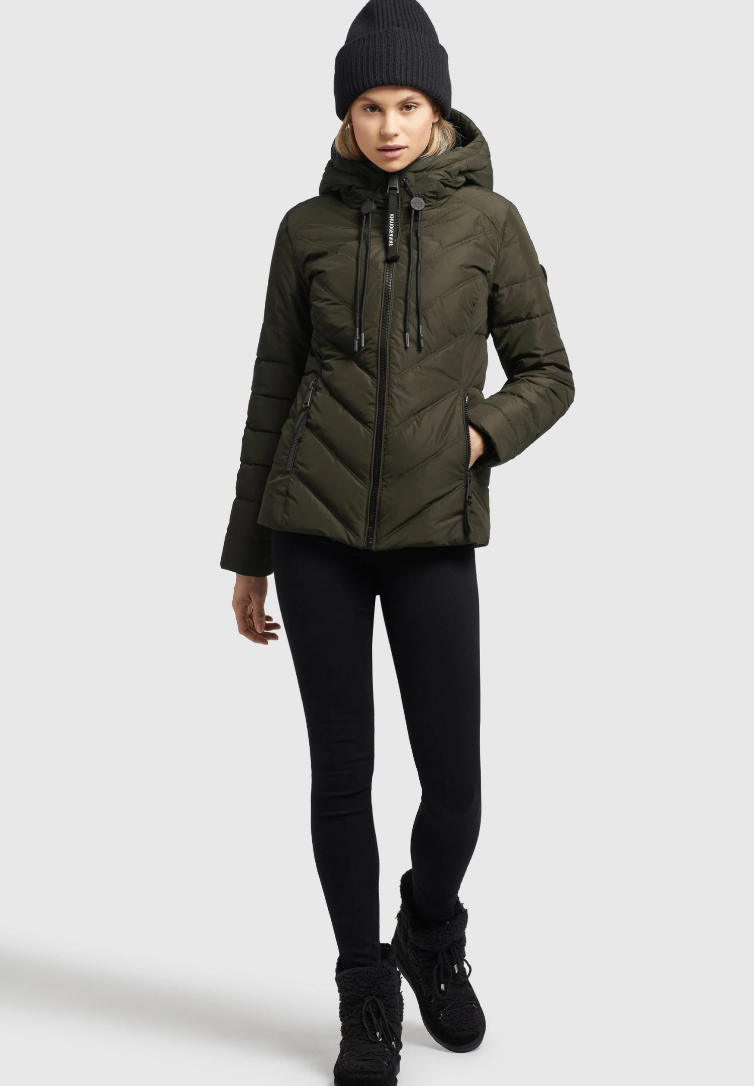 Khujo STERN - Kurtka Zimowa - Dunkelgrün 2 Khujo STERN - Kurtka Zimowa - Dunkelgrün - obrazek 2