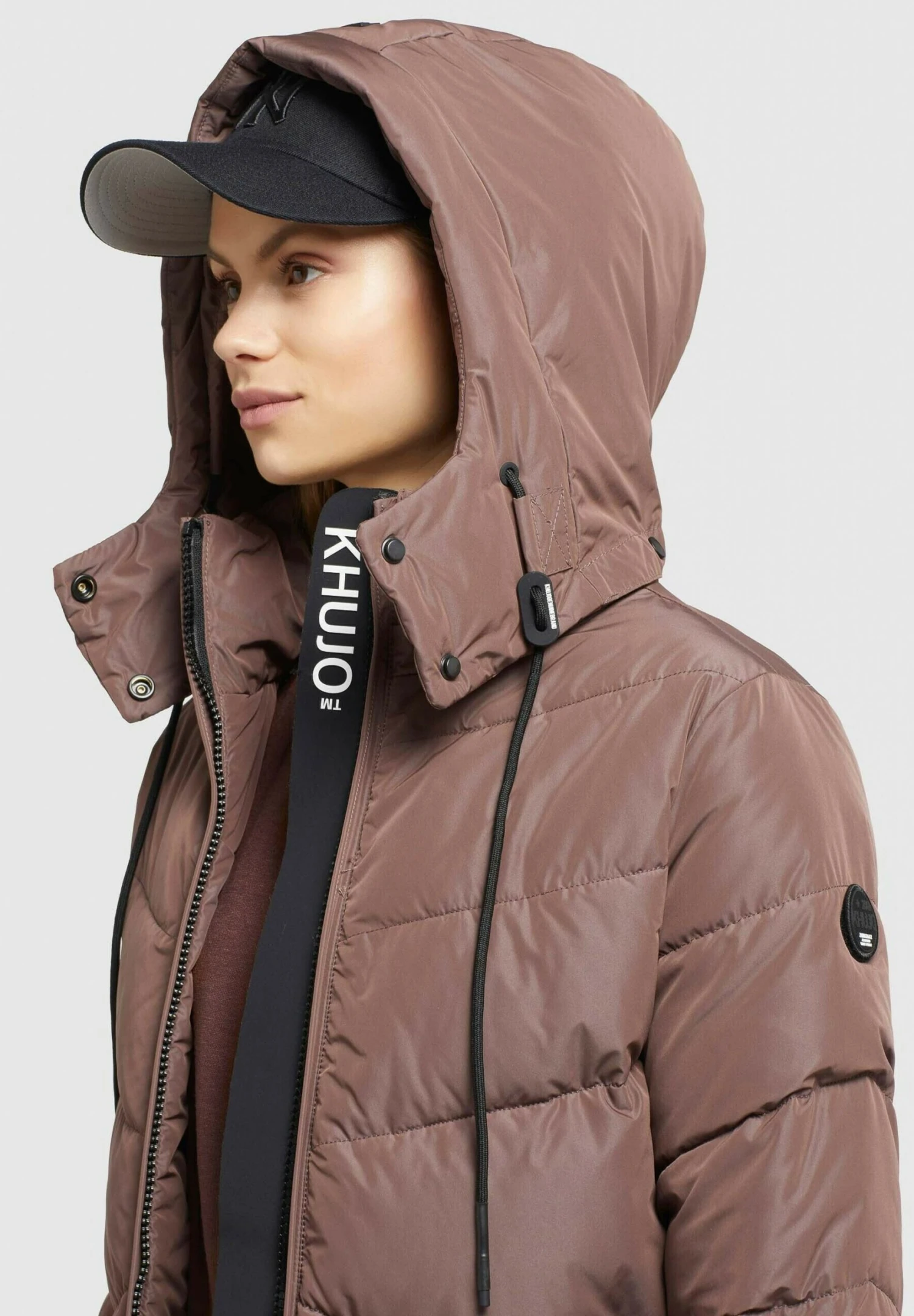 Khujo HUBA - Płaszcz Zimowy - Altrosa 6 Khujo HUBA - Płaszcz Zimowy - Altrosa - obrazek 6