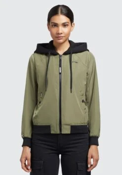 Khujo PERSEE - Kurtka Przejściowa - Olivgrün
