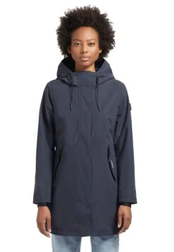 Khujo IZAF - Kurtka Przeciwdeszczowa - Dunkelblau -Khujo 5d3816c398534673bf4e068934d90f3c