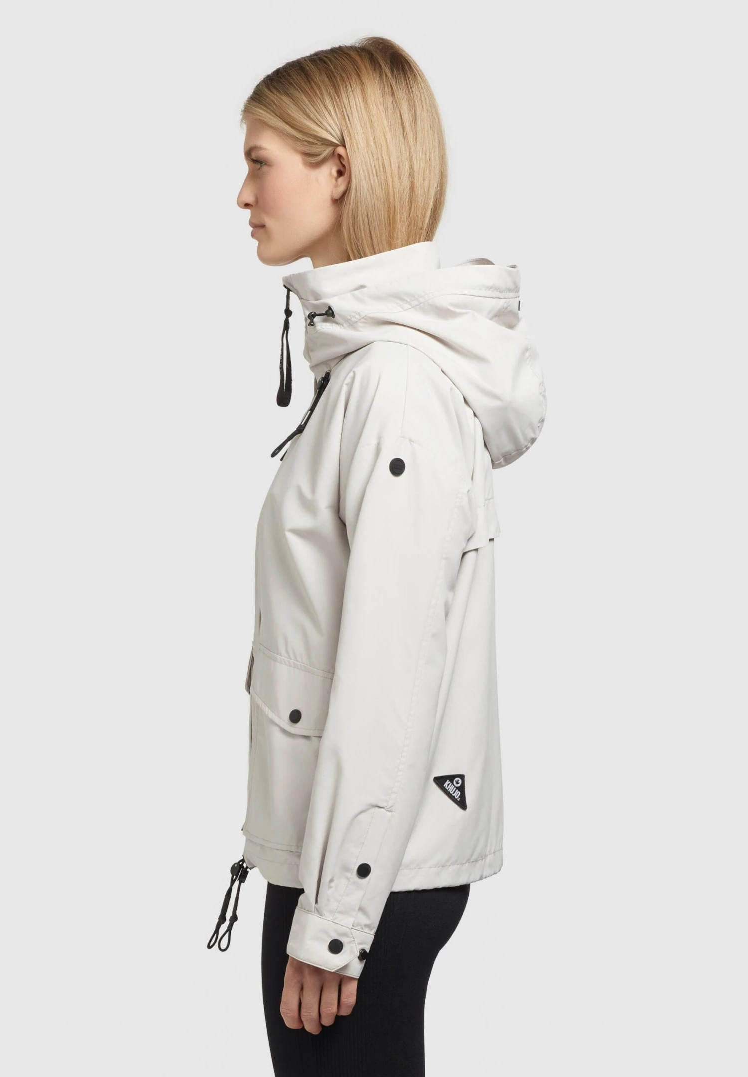 Khujo BLAIR - Kurtka Przejściowa - Hellgrau 7 Khujo BLAIR - Kurtka Przejściowa - Hellgrau - obrazek 7