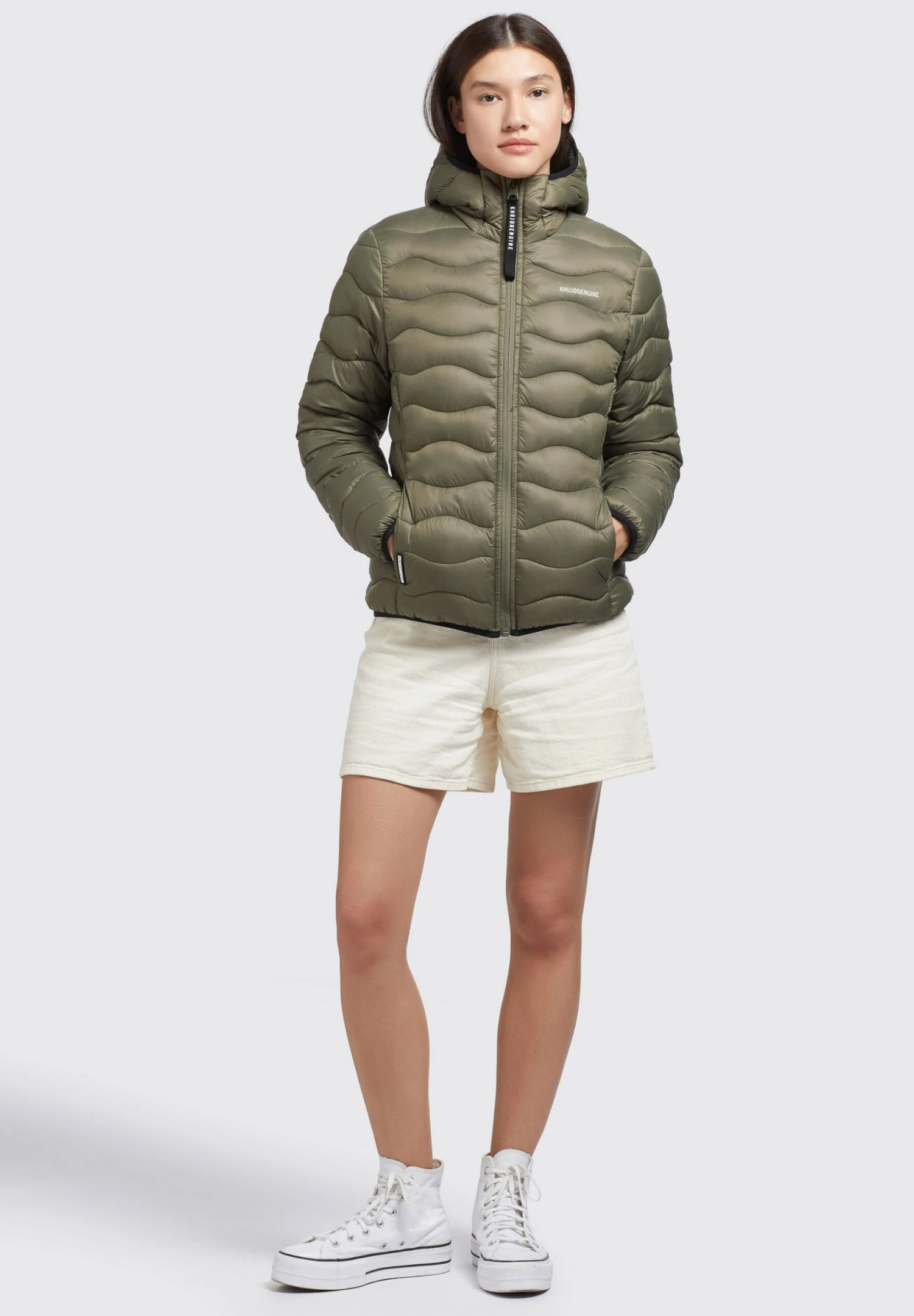 Khujo NANNA - Kurtka Zimowa - Olivgrün 2 Khujo NANNA - Kurtka Zimowa - Olivgrün - obrazek 2