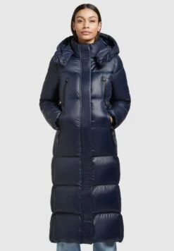 Khujo MELONA SHINY - Płaszcz Zimowy - Dunkelblau