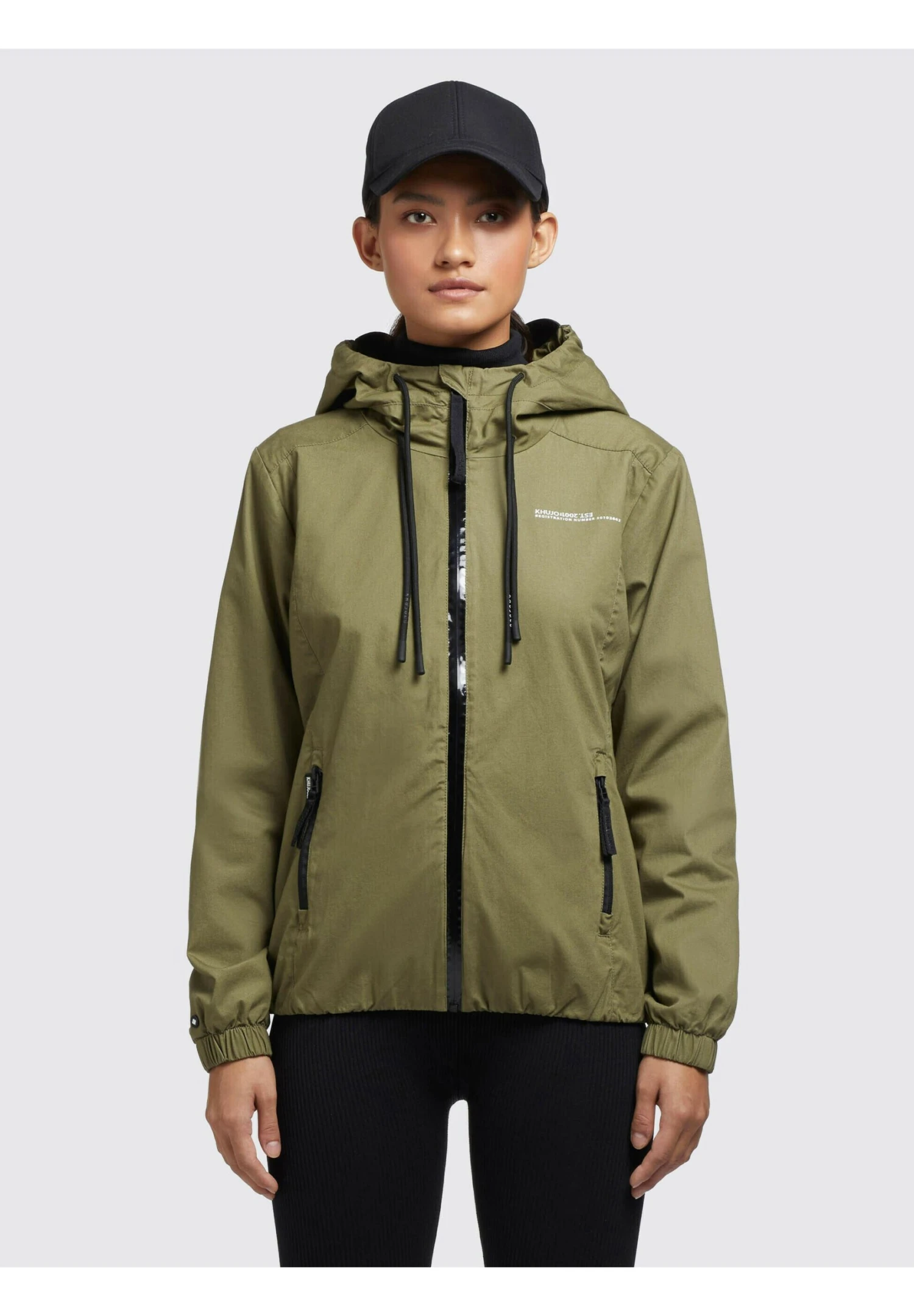 Khujo ROLAVA2 - Kurtka Przejściowa - Olivgrün 1 Khujo ROLAVA2 - Kurtka Przejściowa - Olivgrün