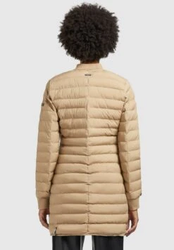 Khujo GRETA MATT - Płaszcz Zimowy - Beige -Khujo 62741bf006ce42c5b5e7380873f8f60a