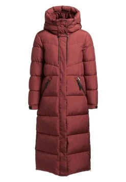 Khujo SHIMANTA2 - Płaszcz Zimowy - Rostrot -Khujo 62a3e61fc696429697e23d1f1ee93bc3