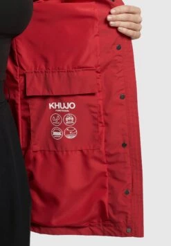 Khujo JELLE - Parka - Rot -Khujo 62cc28a797f34dcc888a5b668e41ca86