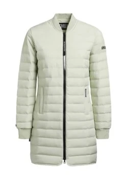 Khujo GRETA MATT - Płaszcz Zimowy - Blassgrün -Khujo 6544595a80214aeaada47ab1384f65ce