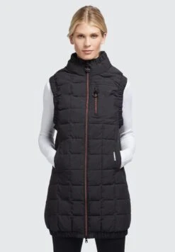 Khujo HARPER - Kamizelka - Schwarz