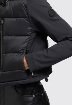 Khujo AVILA MATT - Kurtka Zimowa - Schwarz -Khujo 66dbce13f9584387bde8877cee01410f