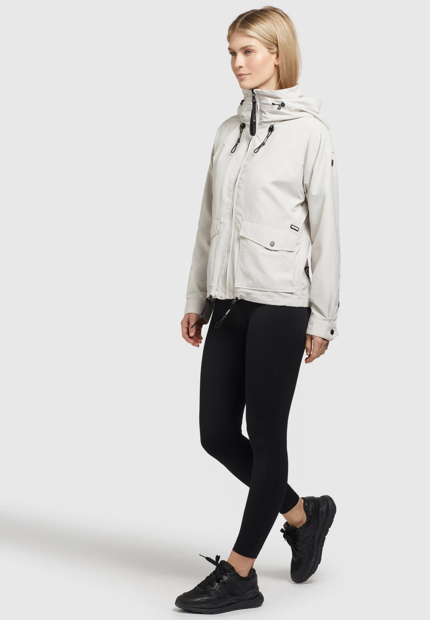 Khujo BLAIR - Kurtka Przejściowa - Hellgrau 6 Khujo BLAIR - Kurtka Przejściowa - Hellgrau - obrazek 6