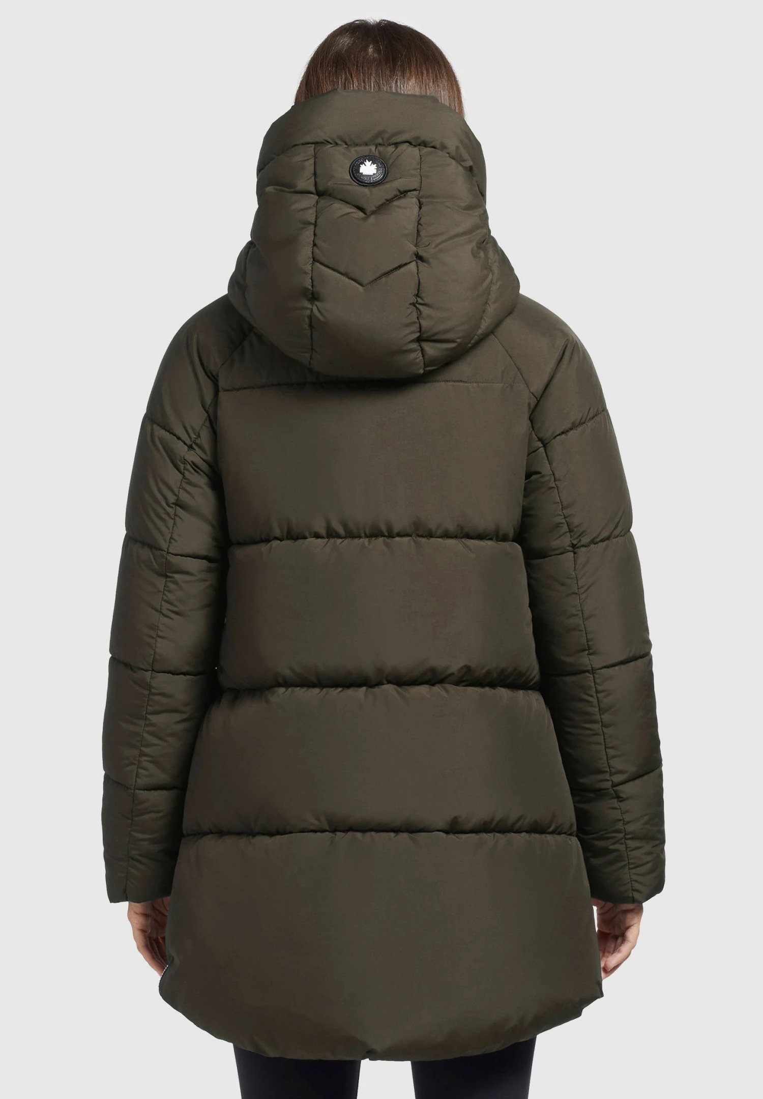 Khujo PHEOBE - Płaszcz Zimowy - Olivgrün 3 Khujo PHEOBE - Płaszcz Zimowy - Olivgrün - obrazek 3