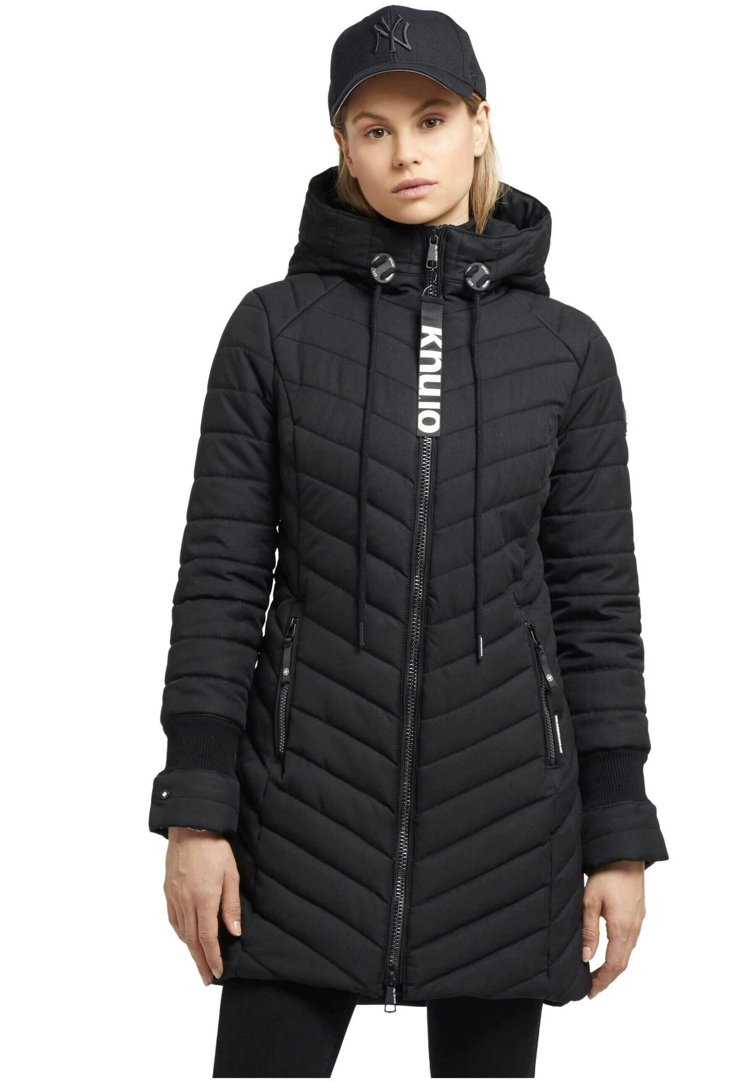 Khujo NITA STRUCTURED - Płaszcz Zimowy - Schwarz 8 Khujo NITA STRUCTURED - Płaszcz Zimowy - Schwarz - obrazek 8