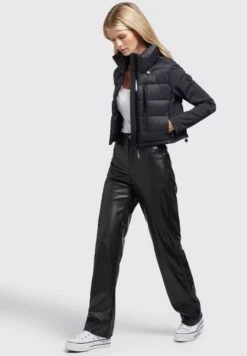 Khujo AVILA MATT - Kurtka Zimowa - Schwarz -Khujo 6f5a5107a4b44b7f86aaacde7f1c7b93