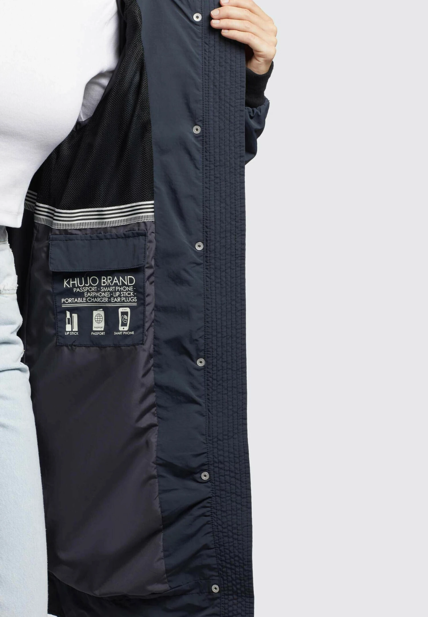 Khujo SILICA - Parka - Dunkelgrau 6 Khujo SILICA - Parka - Dunkelgrau - obrazek 6