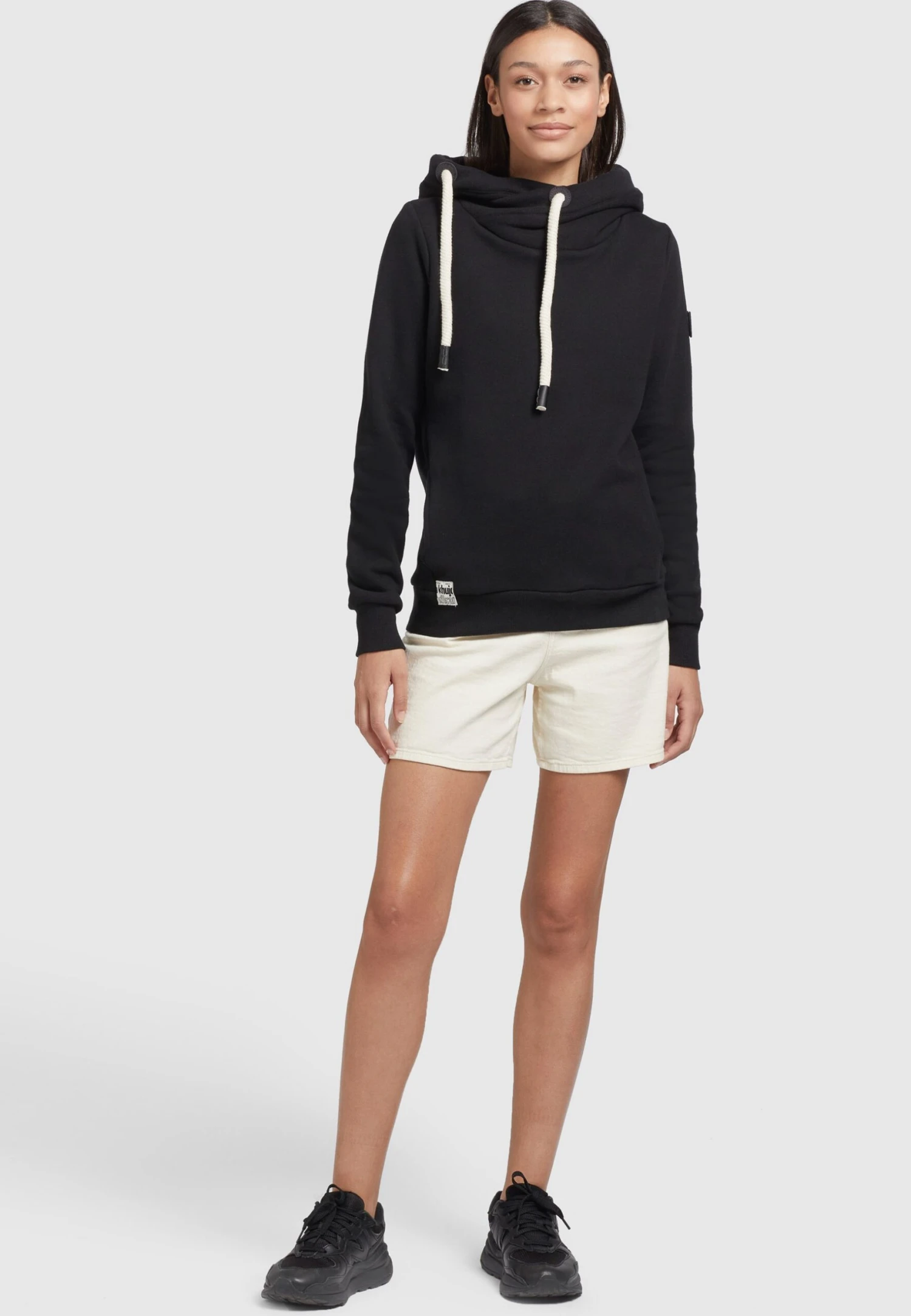 Khujo KARIMA - Bluza Z Kapturem - Schwarz 2 Khujo KARIMA - Bluza Z Kapturem - Schwarz - obrazek 2