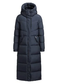 Khujo SHIMANTA2 - Płaszcz Zimowy - Schwarzblau -Khujo 73d4f7ed5a4a4b7281a72c570979ea98