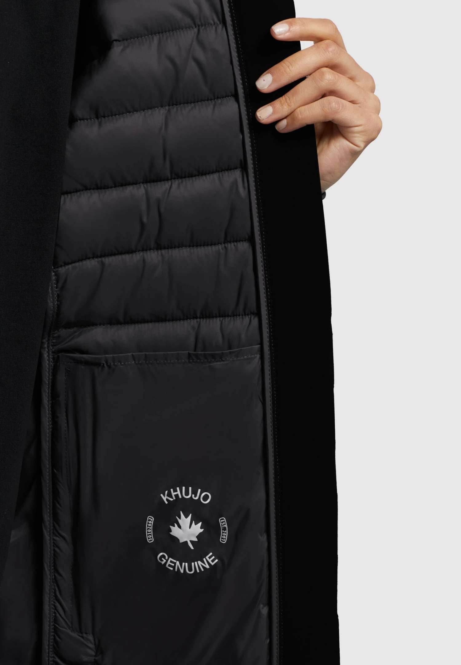 Khujo RUTH MATT - Płaszcz Zimowy - Schwarz 7 Khujo RUTH MATT - Płaszcz Zimowy - Schwarz - obrazek 7