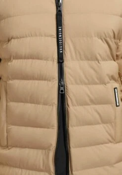 Khujo GRETA MATT - Płaszcz Zimowy - Beige -Khujo 75b7db363b624604a105da8996148b06