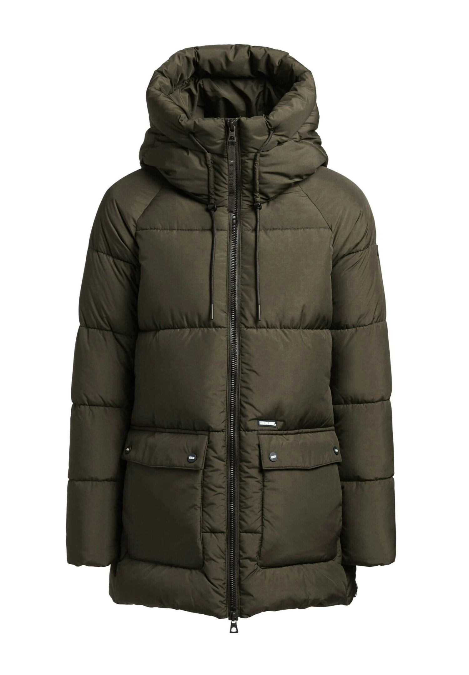 Khujo PHEOBE - Płaszcz Zimowy - Olivgrün 8 Khujo PHEOBE - Płaszcz Zimowy - Olivgrün - obrazek 8