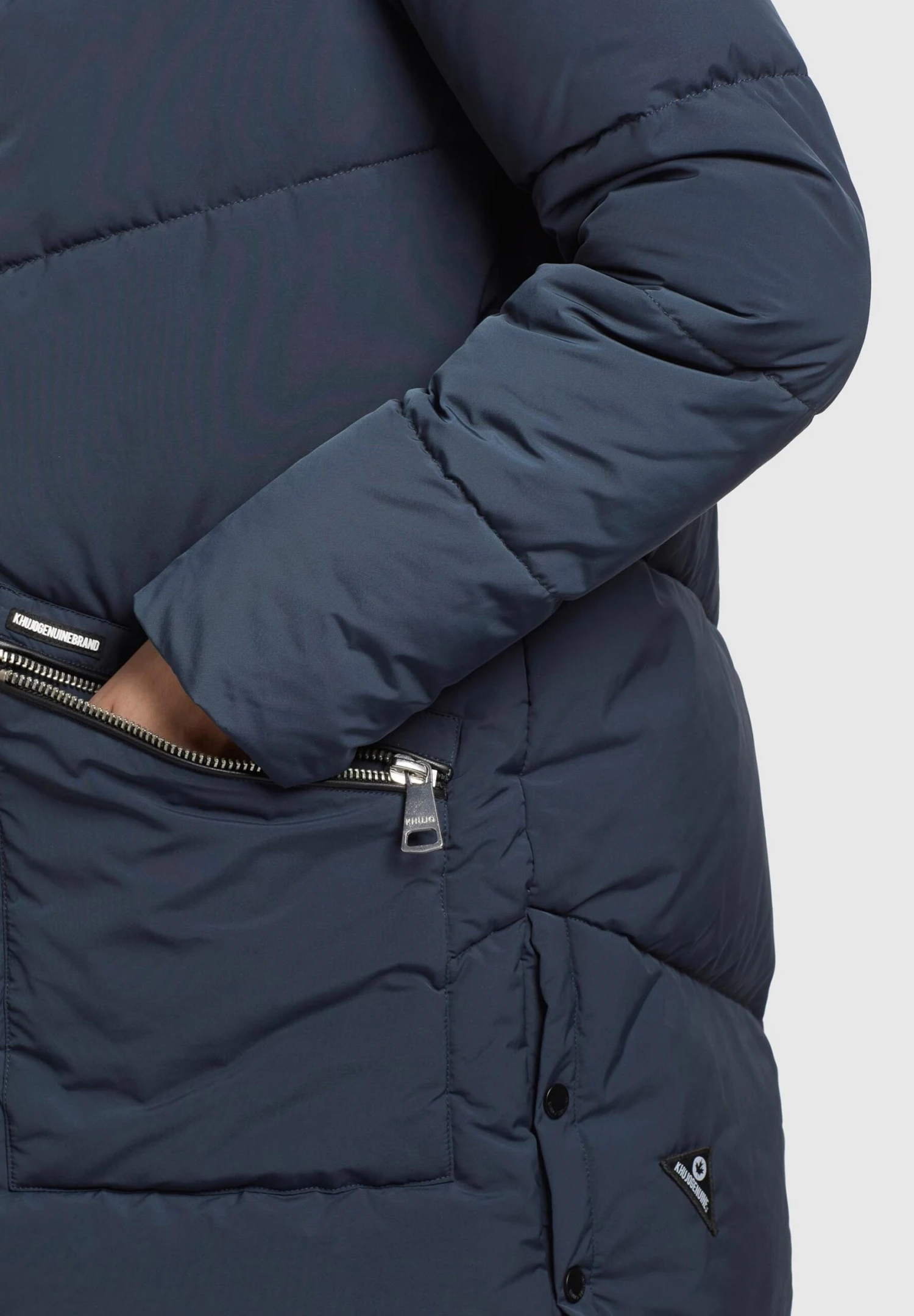 Khujo BINE - Płaszcz Zimowy - Blaugrau 7 Khujo BINE - Płaszcz Zimowy - Blaugrau - obrazek 7