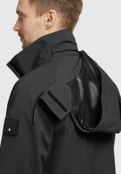 Khujo ADAM - Kurtka Przeciwdeszczowa - Schwarz -Khujo 7adbffc8f7c941f487705255f1b5dd3e