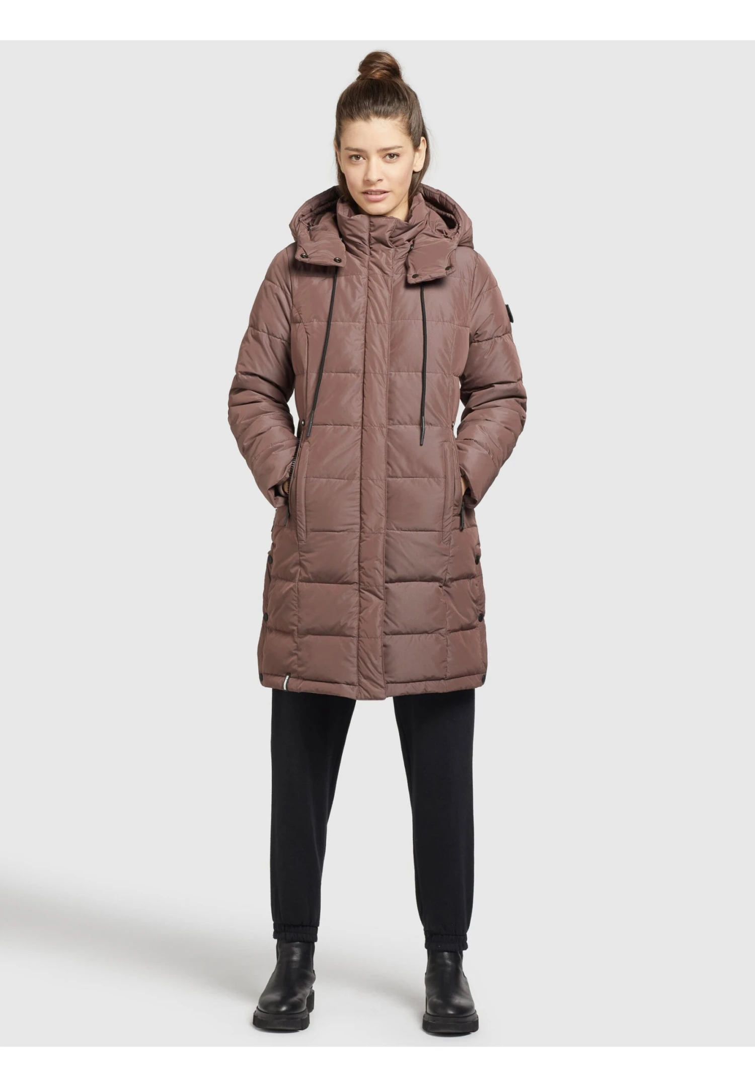 Khujo CUPS - Płaszcz Zimowy - Altrosa 2 Khujo CUPS - Płaszcz Zimowy - Altrosa - obrazek 2