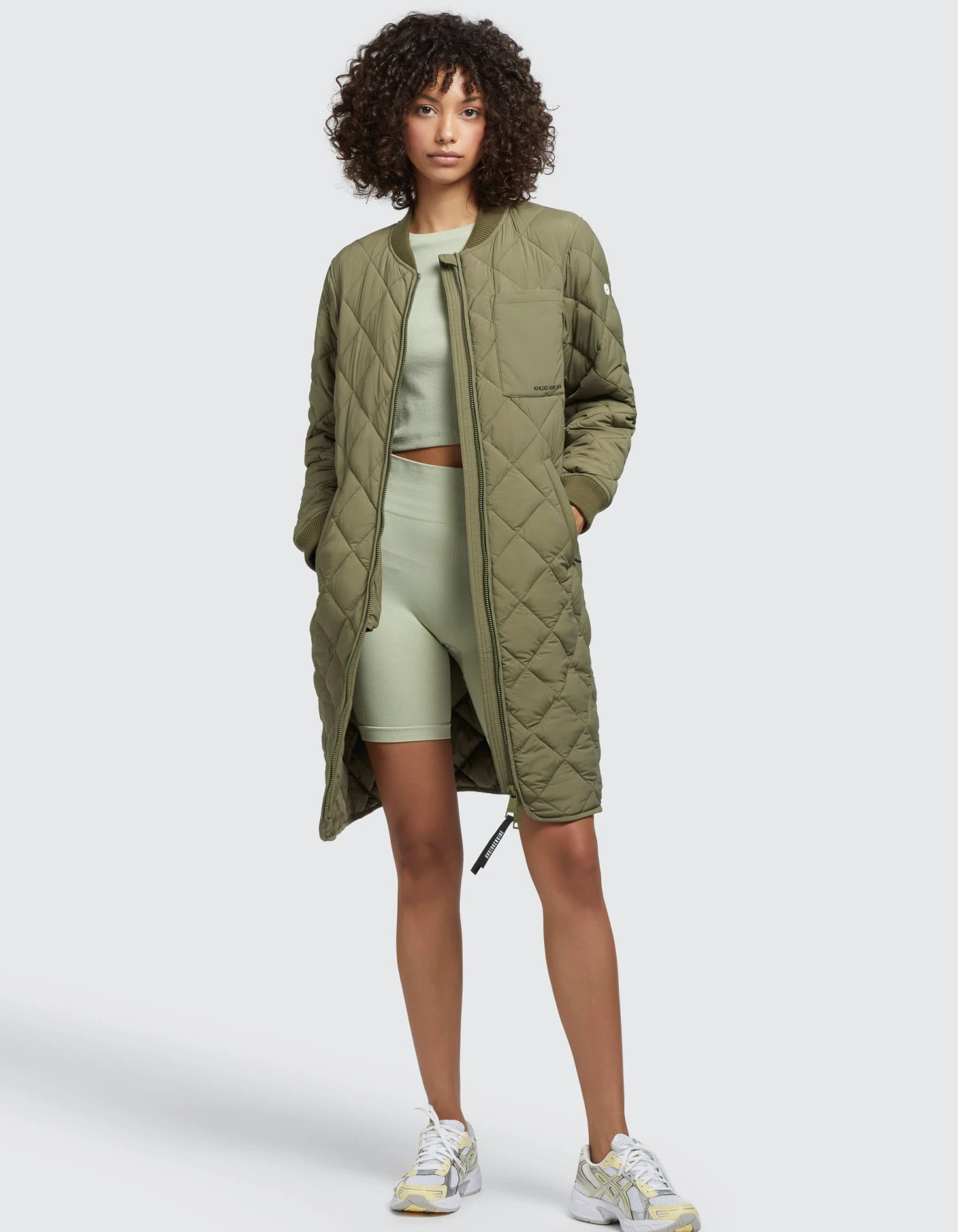 Khujo MARY - Płaszcz Zimowy - Olivgrün 2 Khujo MARY - Płaszcz Zimowy - Olivgrün - obrazek 2