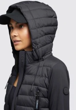 Khujo DALIS MATT - Kurtka Przejściowa - Schwarz -Khujo 7d901611ce8c43e98c7146a1c490fd65