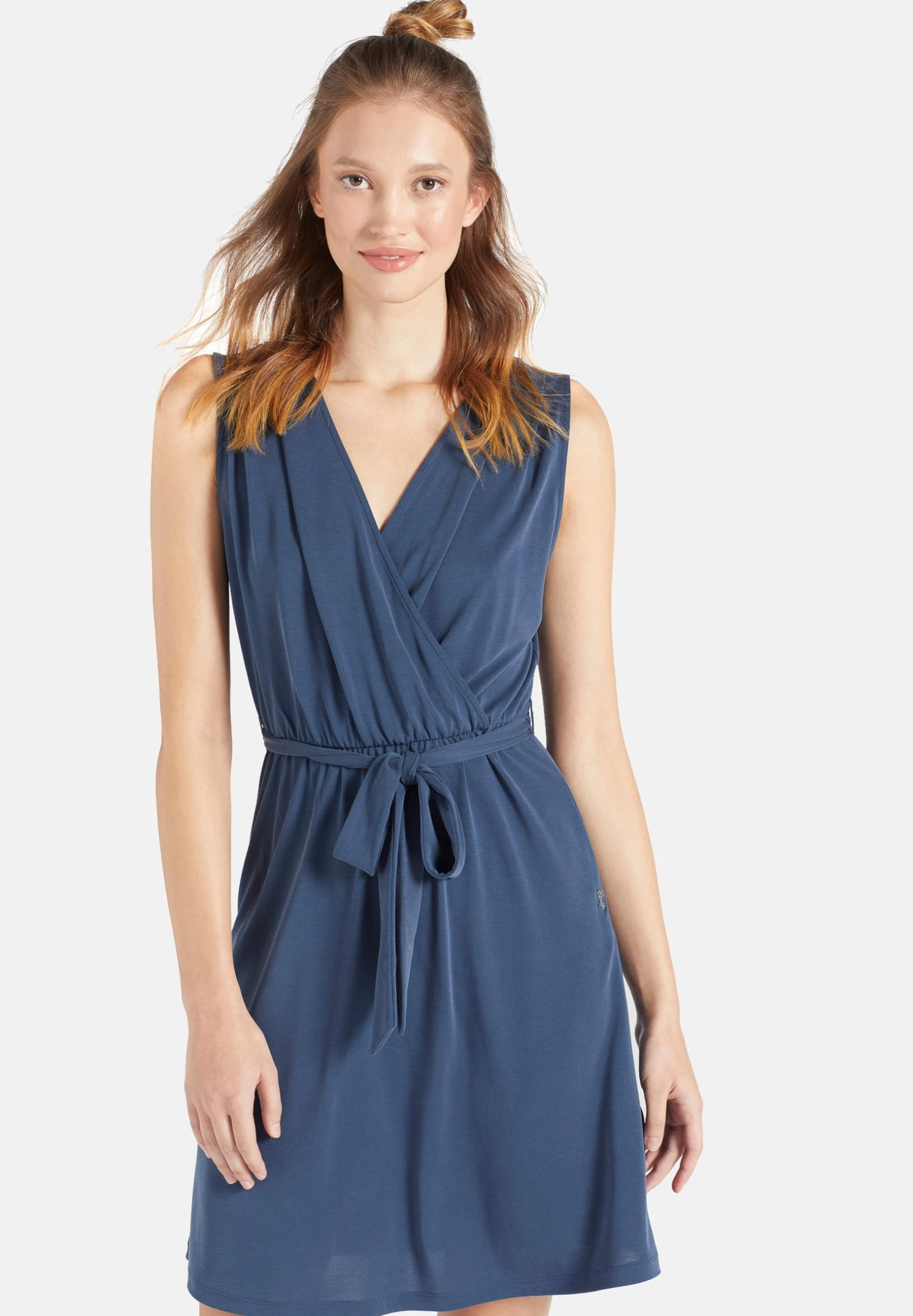 Khujo MERCY - Sukienka Letnia - Dunkelblau 6 Khujo MERCY - Sukienka Letnia - Dunkelblau - obrazek 6