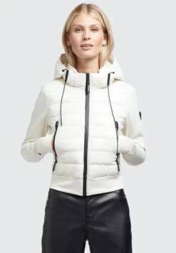 Khujo DALIS SHINY - Kurtka Przejściowa - Cremeweiß