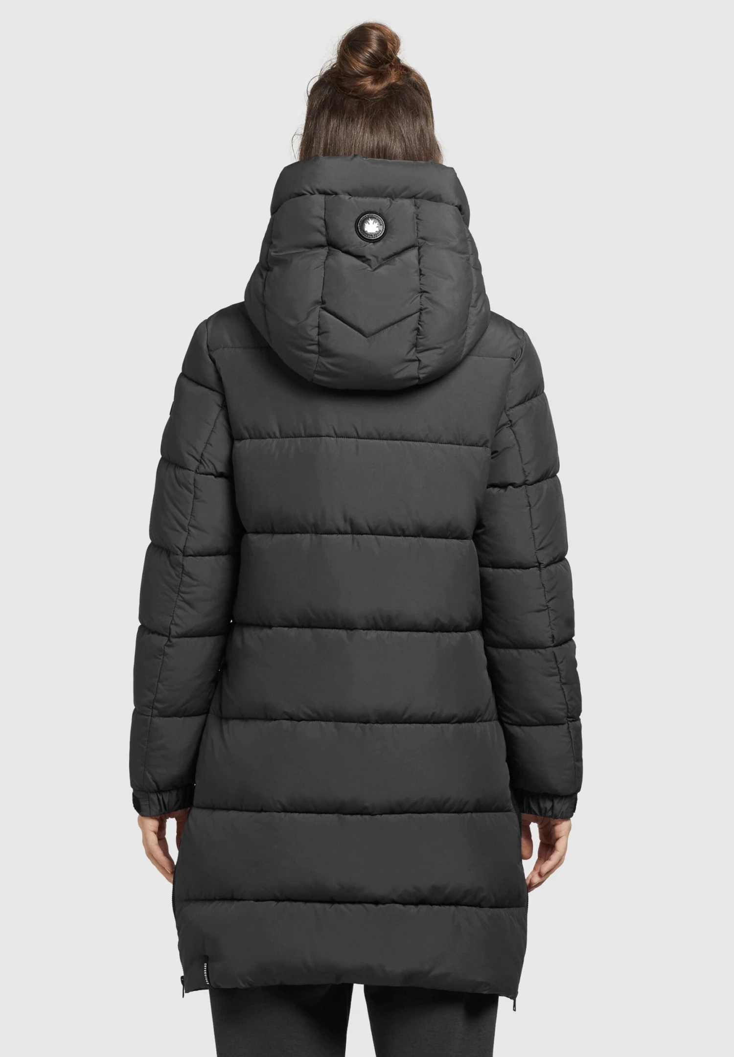 Khujo YOUMA - Płaszcz Zimowy - Schwarz 3 Khujo YOUMA - Płaszcz Zimowy - Schwarz - obrazek 3