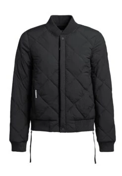 Khujo LEONA - Kurtka Bomber - Schwarz -Khujo 85784348e2ad4ff8ac1c4dc6668f0249