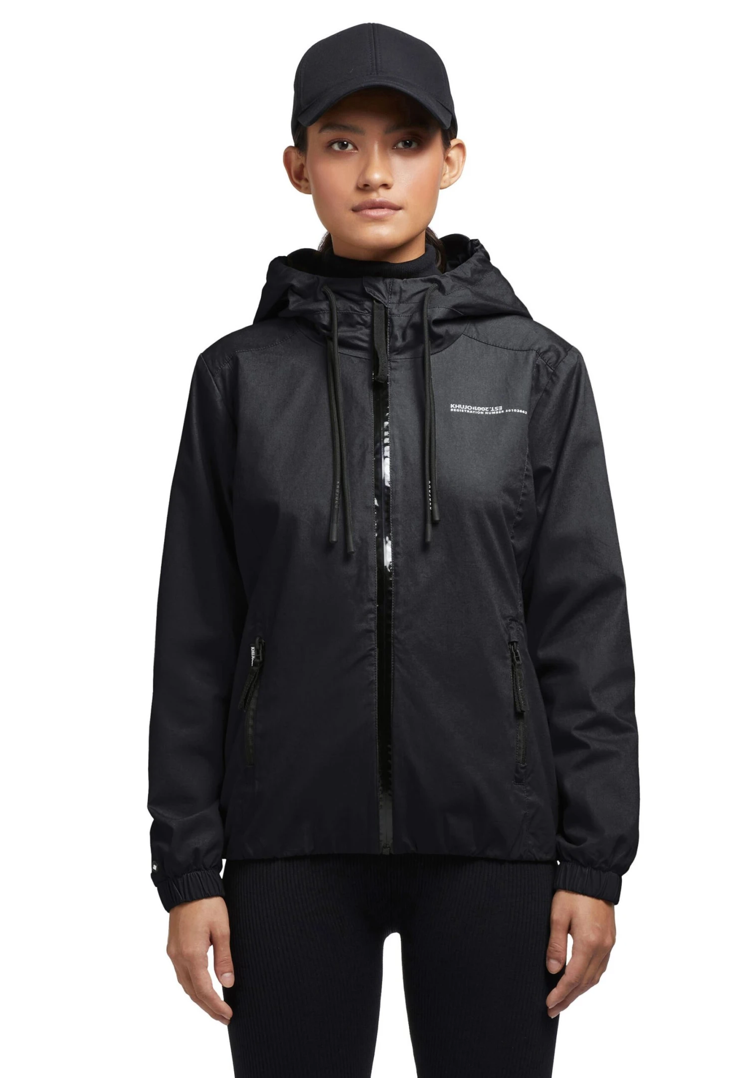 Khujo ROLAVA2 - Kurtka Przejściowa - Schwarz 5 Khujo ROLAVA2 - Kurtka Przejściowa - Schwarz - obrazek 5