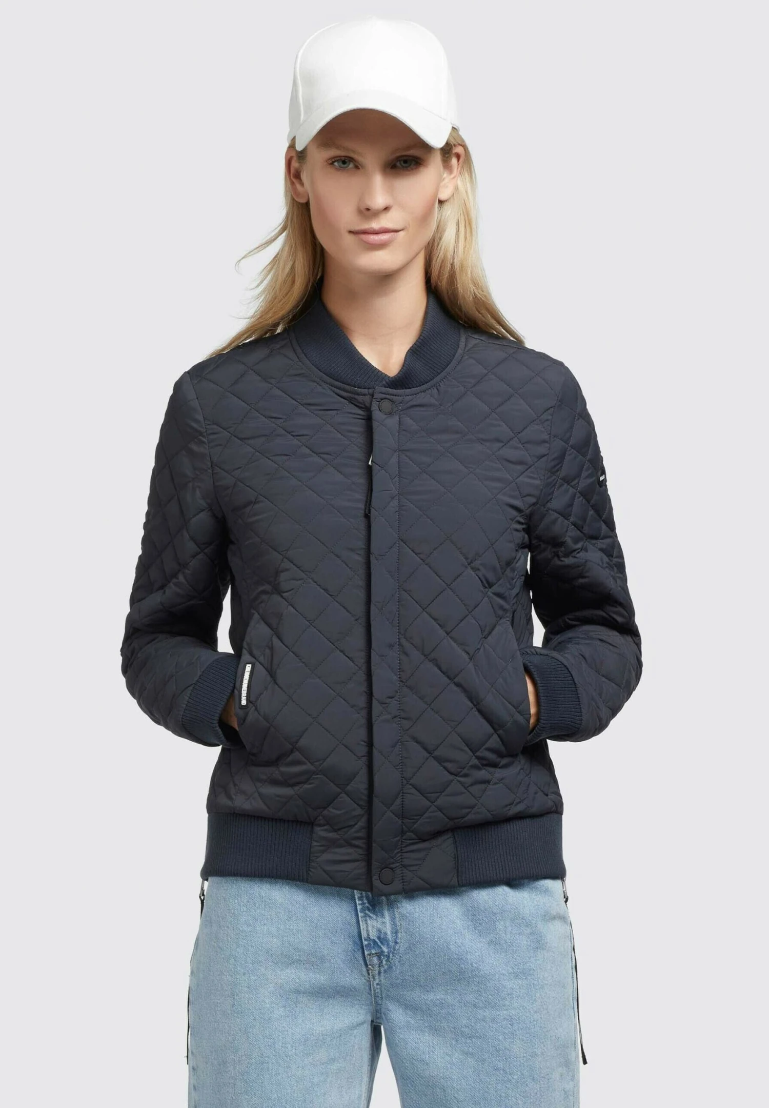 Khujo MONZA - Kurtka Przejściowa - Dunkelgrau 1 Khujo MONZA - Kurtka Przejściowa - Dunkelgrau