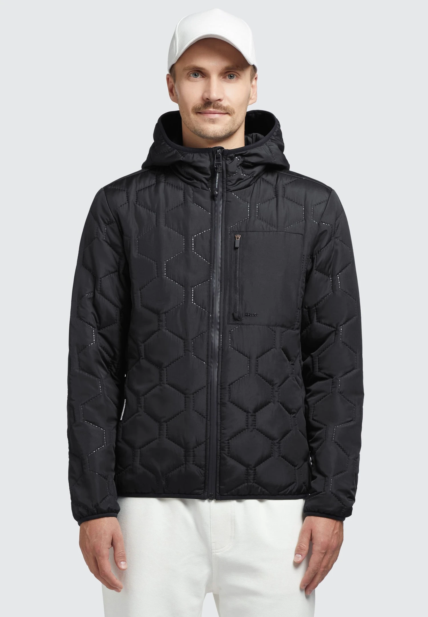 Khujo TRUE - Kurtka Przejściowa - Schwarz 1 Khujo TRUE - Kurtka Przejściowa - Schwarz