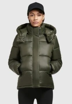 Khujo VALONA SHINY - Kurtka Zimowa - Dunkelgrün