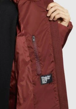 Khujo HAZELLE - Płaszcz Zimowy - Rostrot -Khujo 8931c0ac285e4ed1b2b845a7e03ccf07