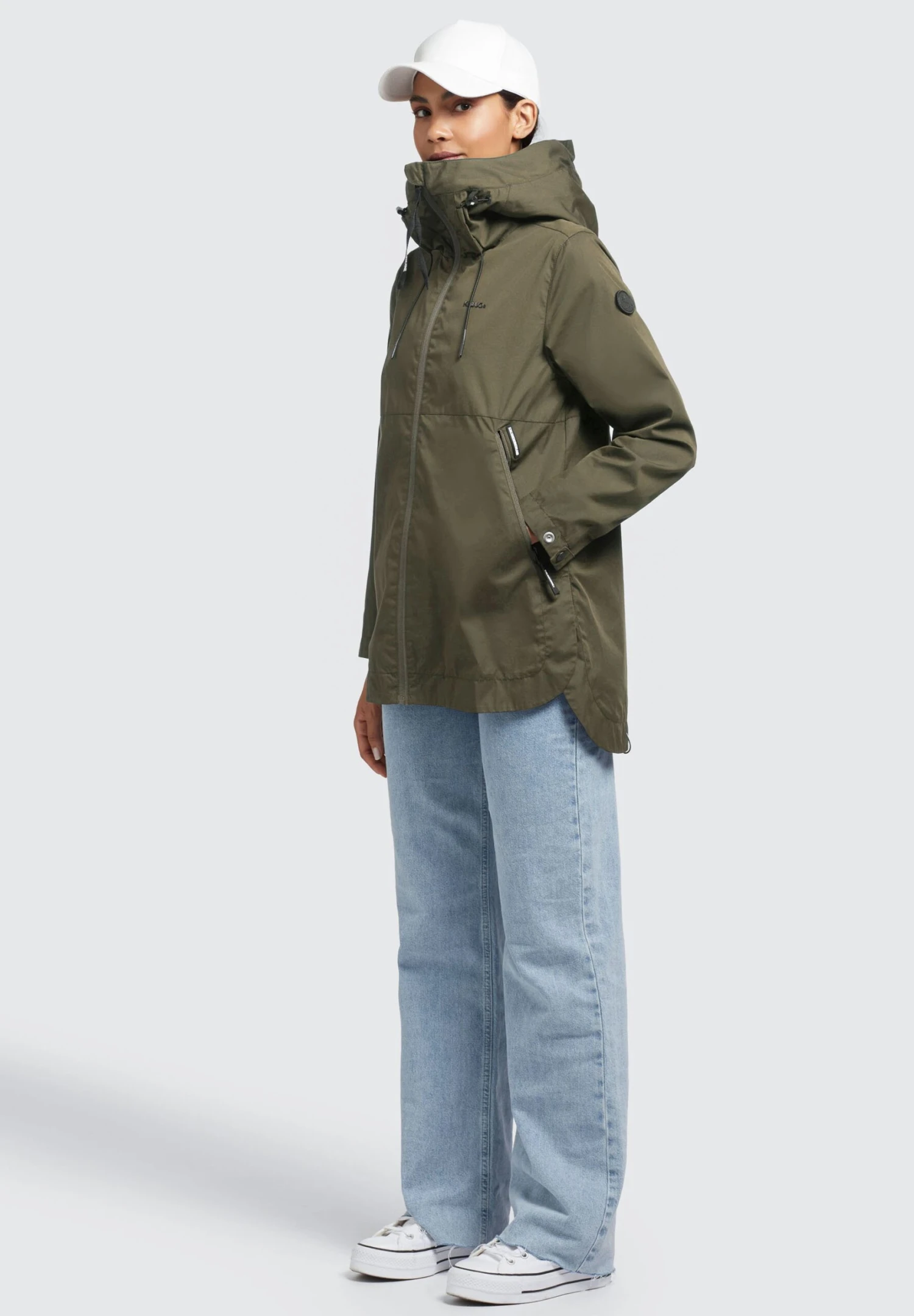 Khujo CORRY - Parka - Olivgrün 2 Khujo CORRY - Parka - Olivgrün - obrazek 2