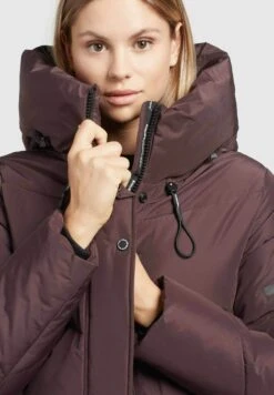 Khujo JORDIS - Płaszcz Zimowy - Weinrot -Khujo 8e9ab7869bd74d5385233f0ad8e9e0a8