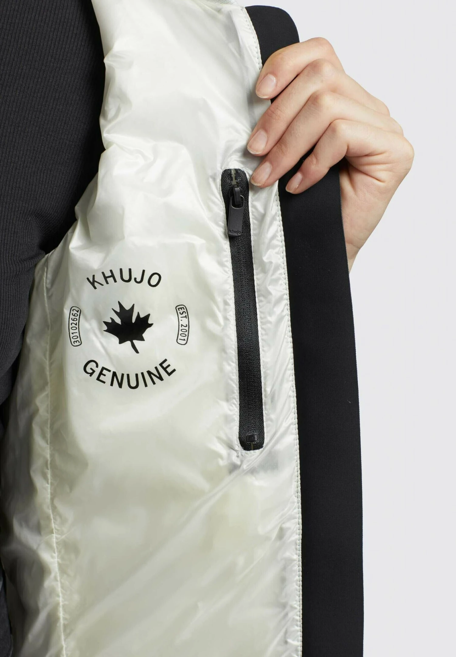 Khujo STACY - Kamizelka - Weiß 7 Khujo STACY - Kamizelka - Weiß - obrazek 7